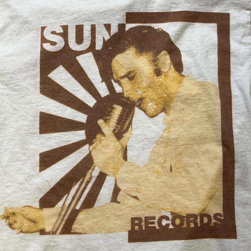 Elvis Sun Records Preowned Medium Band T-Shirt